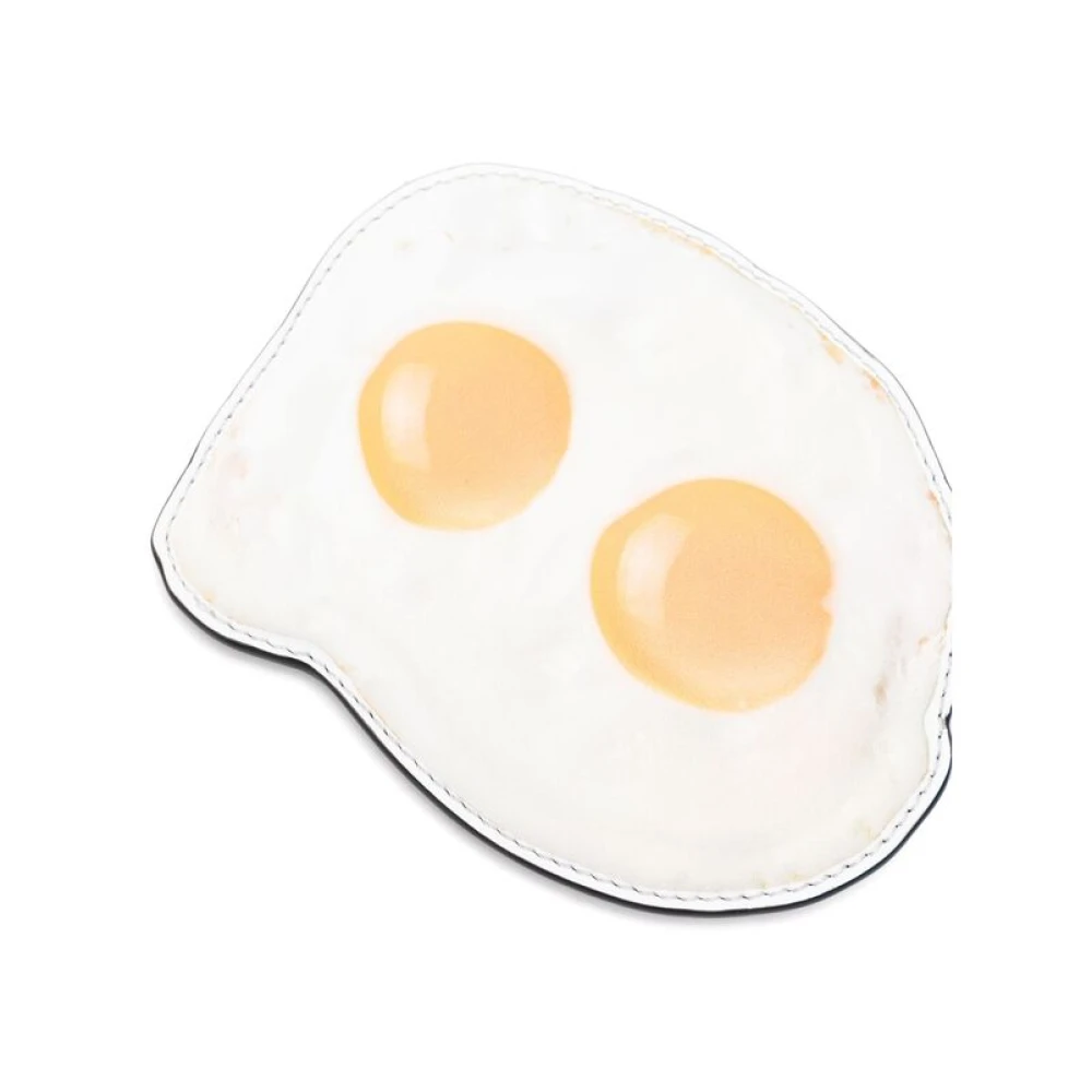 Moschino Witte Portemonnee met Kaartsleuven White Dames