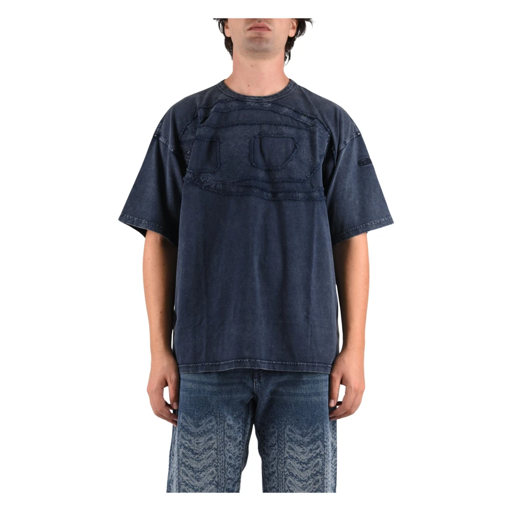 Diesel Uomo Blu - T-Camicie - Tops - L - Immagine 3