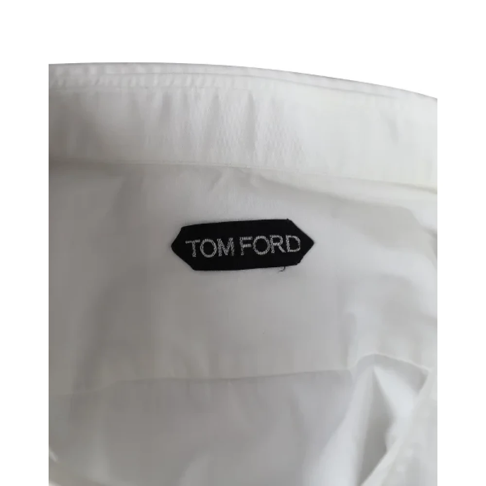 Tom Ford Pre-owned Cotton tops White Heren