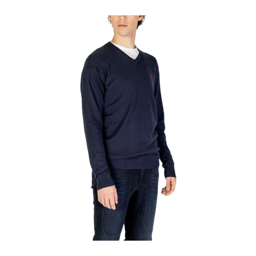 U.s. Polo Assn. Kasjmiermix trui Heren Gebreide kleding Blue Heren