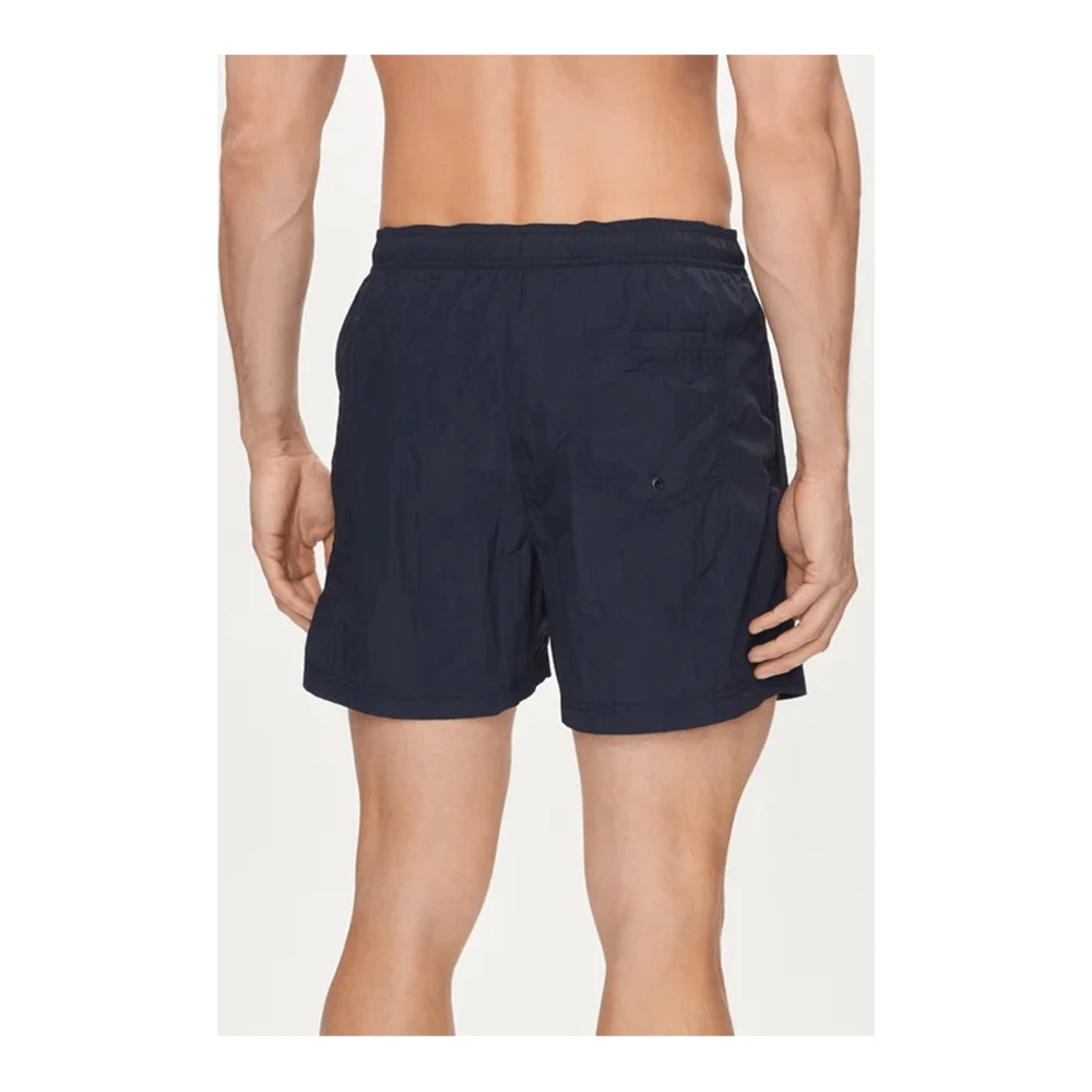 Tommy Jeans Geborduurde Logo Zwemshorts Blauw Blue Heren