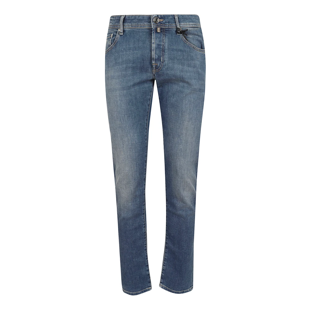 Jacob Cohën Mannelijk Blauw Jeans Heren, W37, Katoen, Nick Slim Jeans