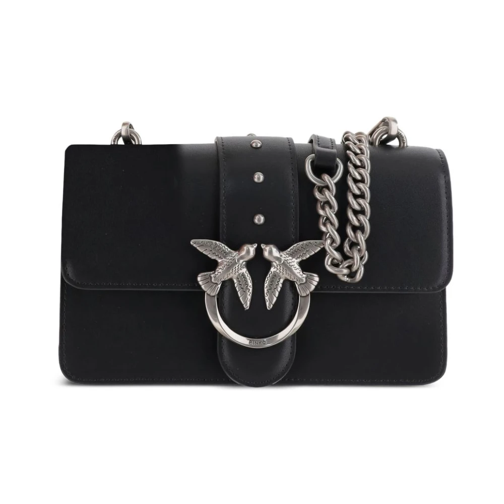 Pinko Love One Shoulder Bag - Female - Shoulder Bags - Black - One Size - Bags