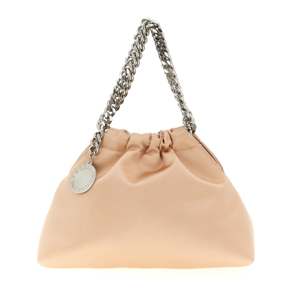 Stella Mccartney Damen Rosa Falabella Mini Drawstring Crossbody Bag