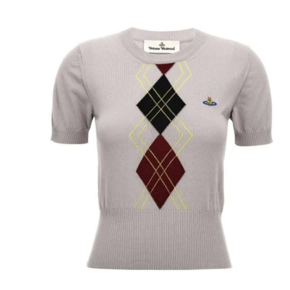 Vivienne Westwood Argyle Top in Duif Grijs Gray Dames