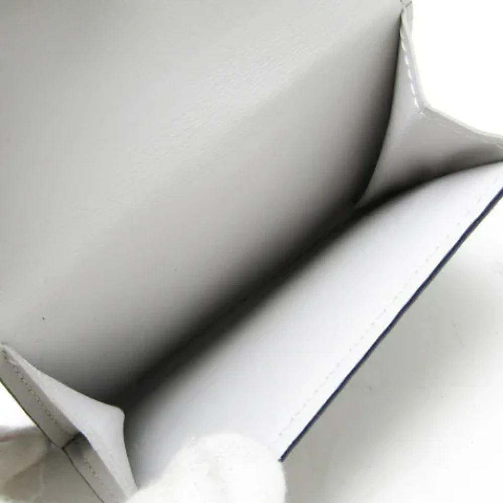Louis Vuitton Vintage Pre-owned Leather wallets White Heren