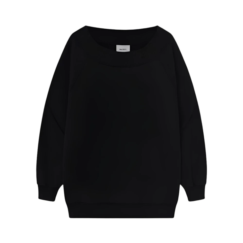 Halfboy Svart Off Shoulder Klänning Black, Dam