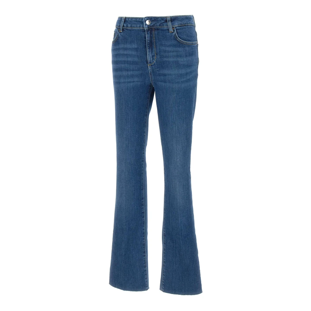 Liu Jo Women's Blue Flare Jeans, W26, Good Repot Jeans