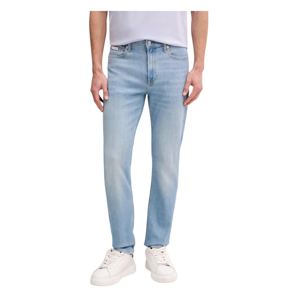 Calvin Klein Jeans Men's Blue Loose Fit Jeans, W31 L32, Slim Tapered Jeans