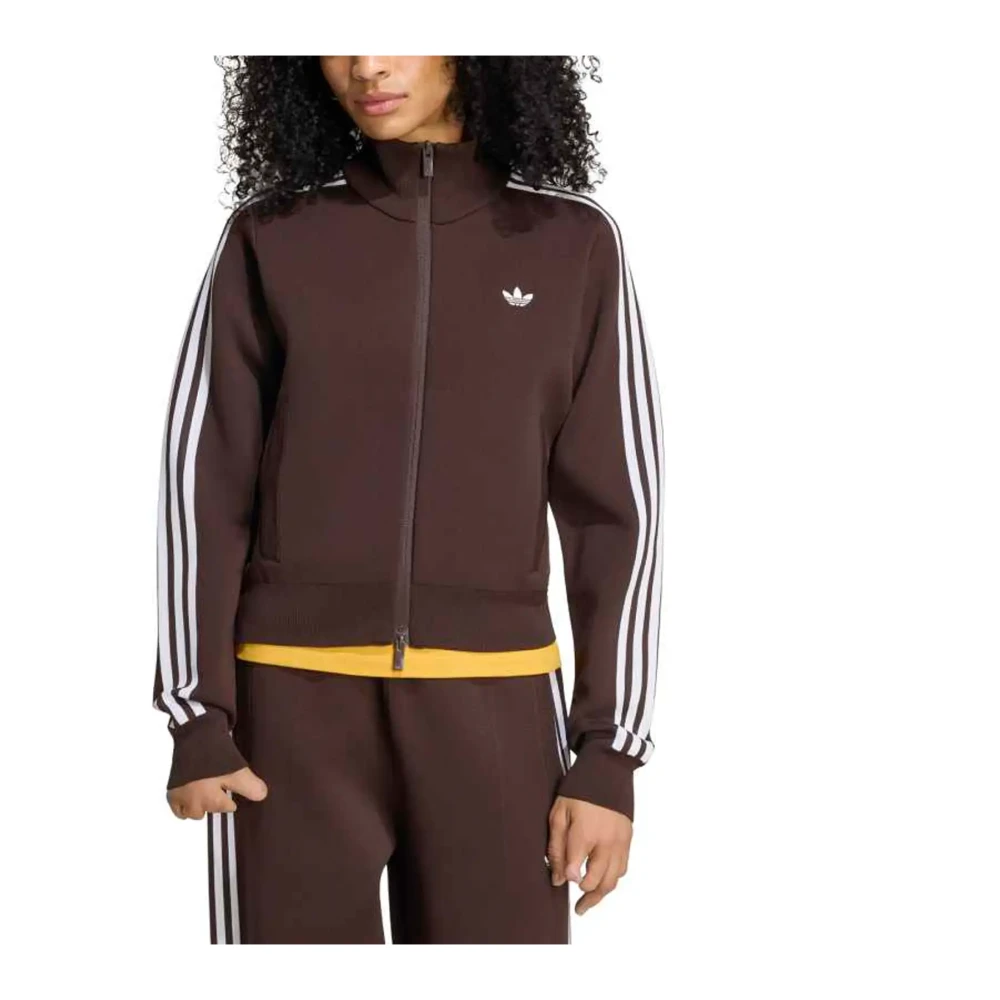 Adidas Donna Marrone - Adilenium Season 6 Knit Track Top - Sport - S - Immagine 3