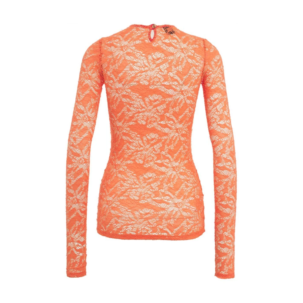 pinko Oranje T-shirts Polos voor vrouwen Orange Dames