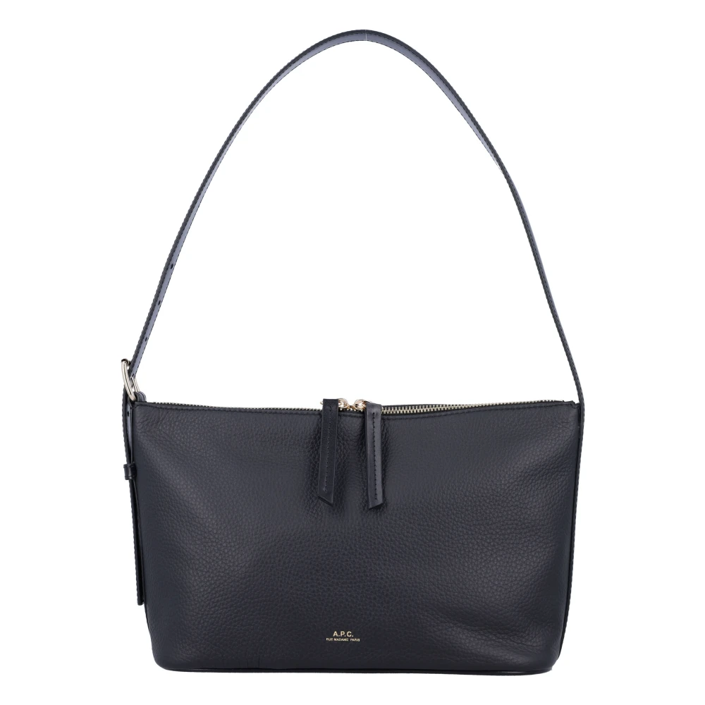 A.p.c. Zwarte Handtas Vera Schoudertas Black Dames
