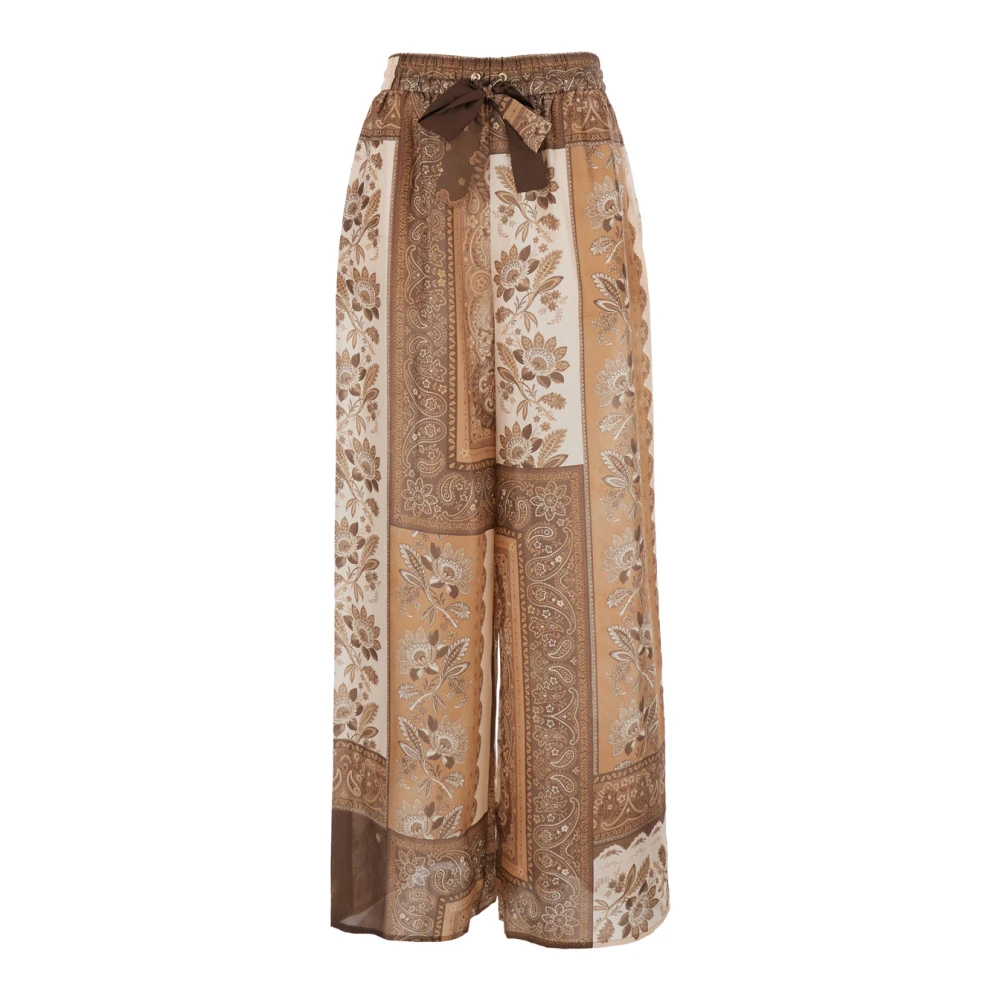 Trousers > Wide Trousers - - Zimmermann - Modalova