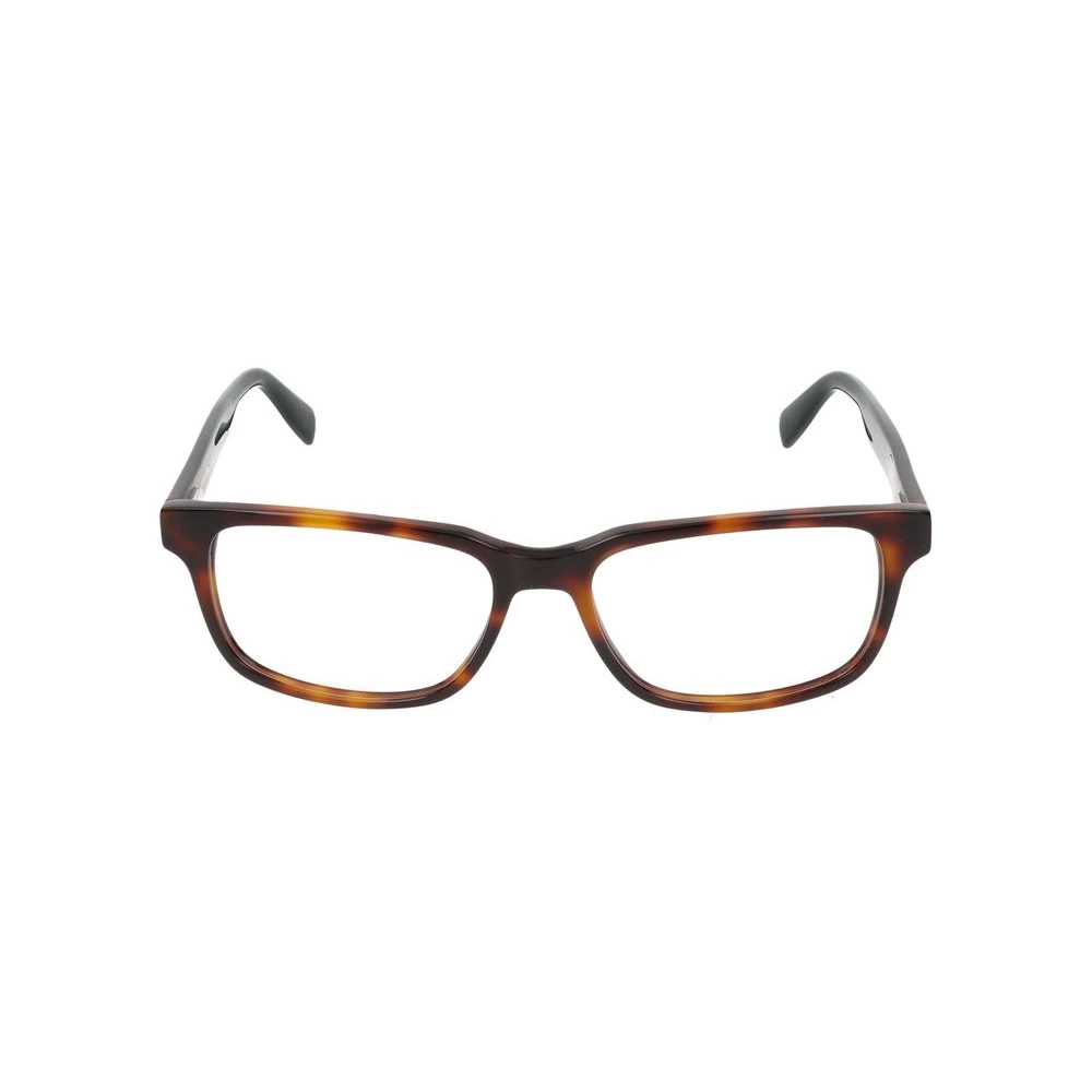 Lacoste Men's Brown Glasses, 55 Mm, Tortoise Eyeglasses Style L2910