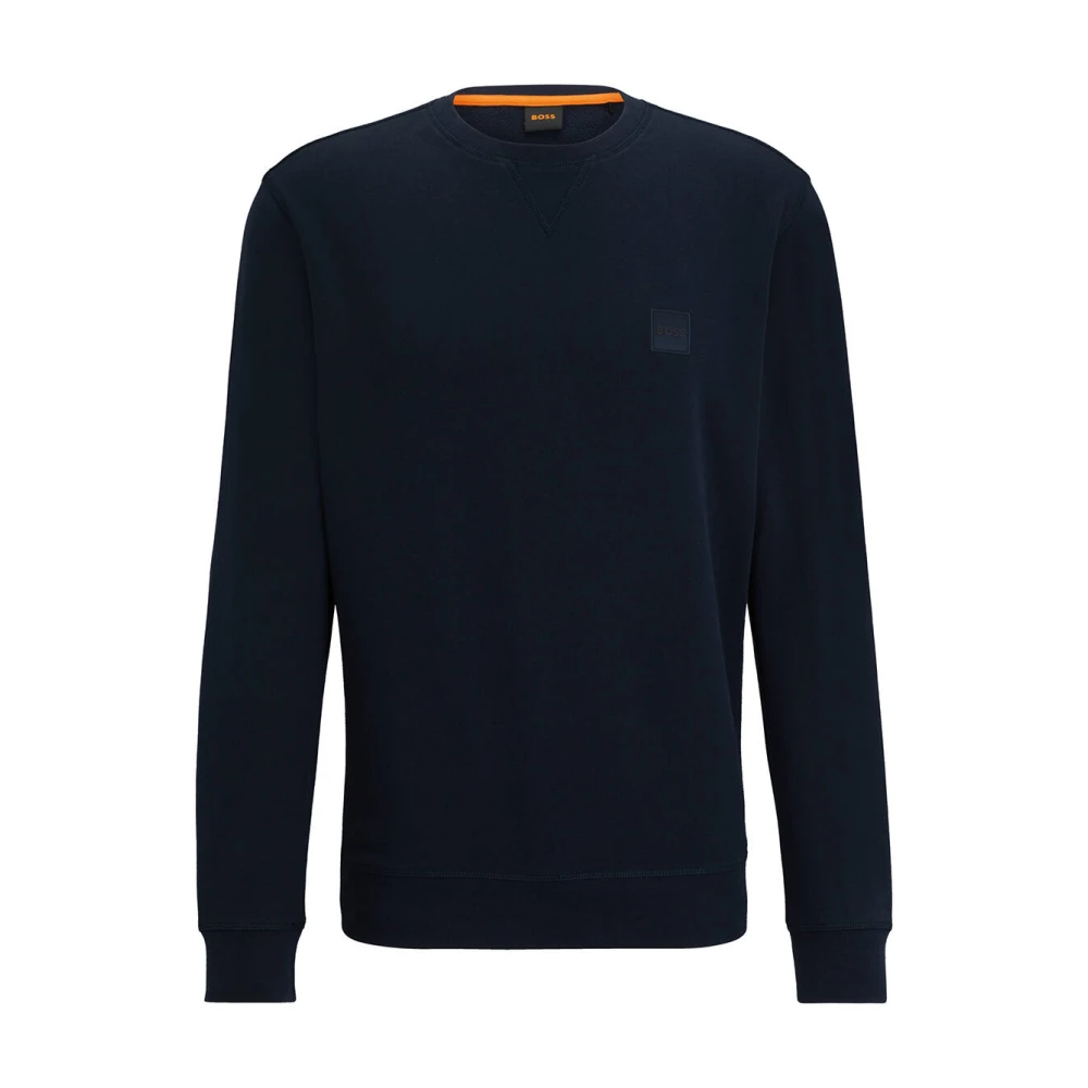 Hugo Boss Casual Sweatshirt Westart Blue Heren