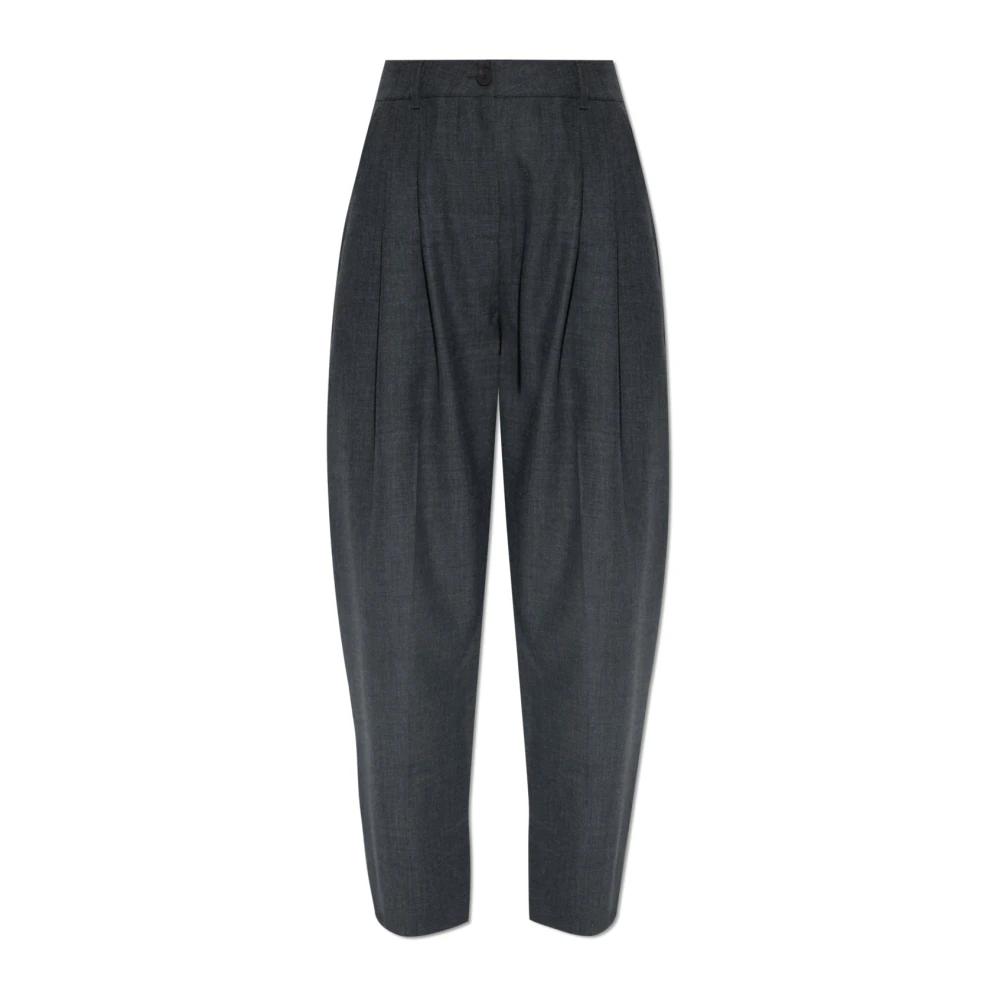 Studio Nicholson Women's Gray Wool Trousers Acuna
