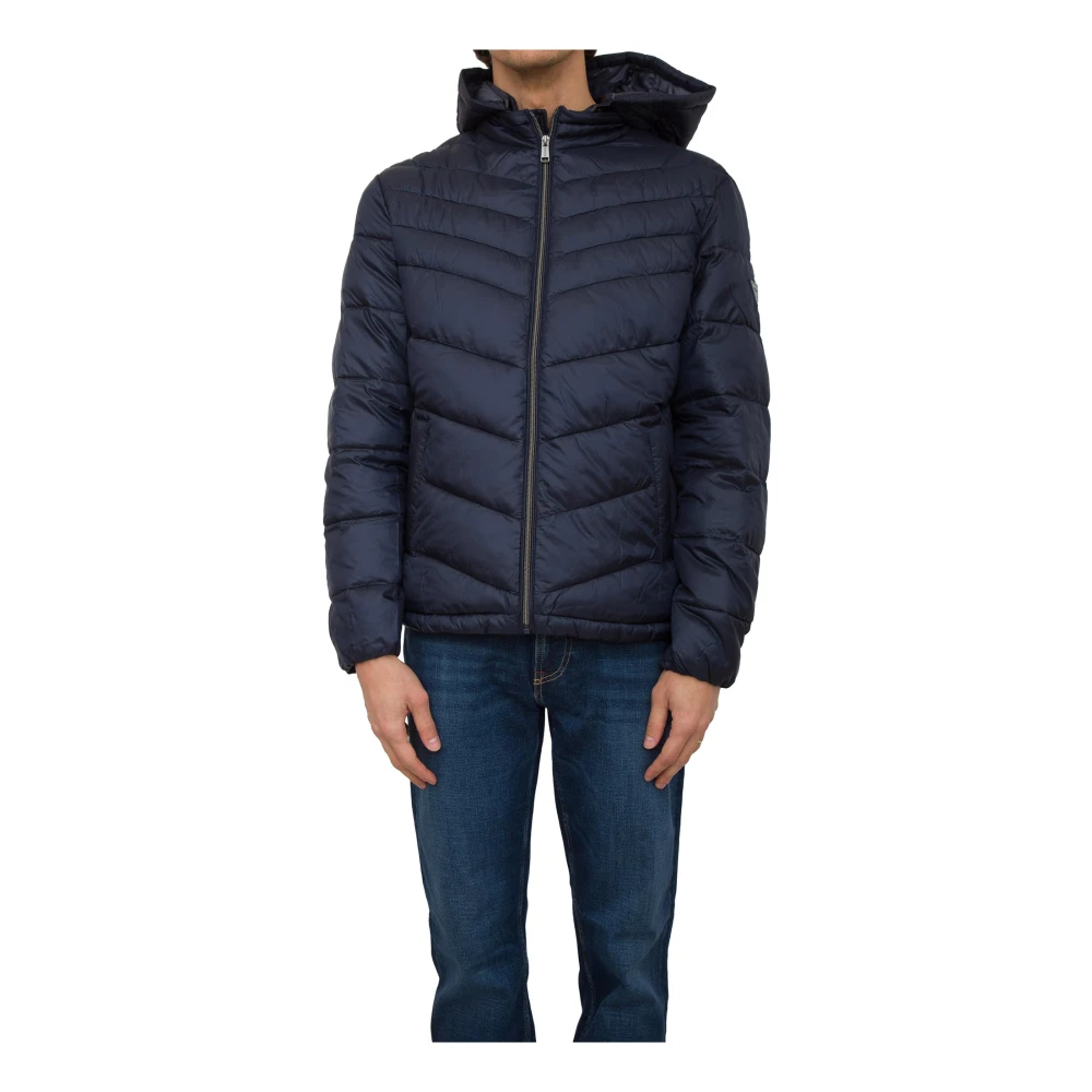 Guess Blue Jackets For Men - Male - Winter Jackets - S - Jackets