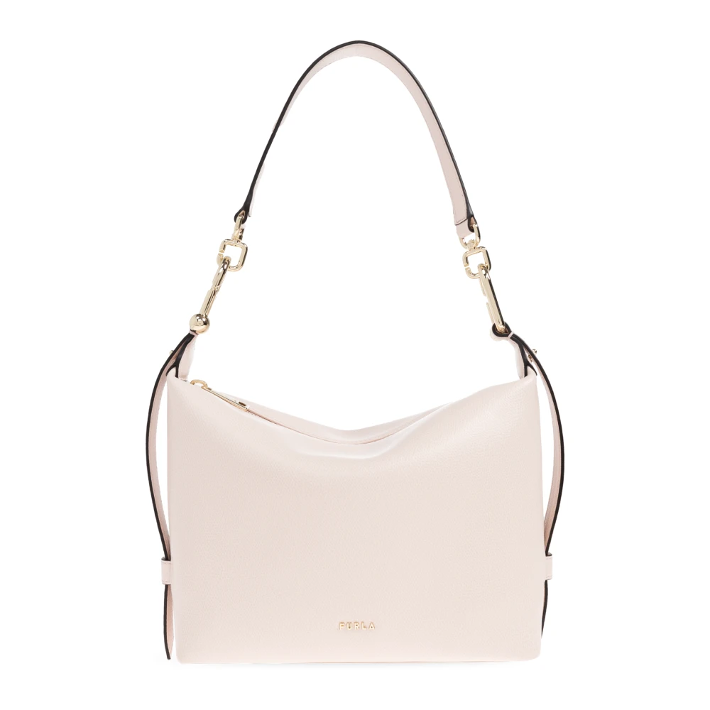Furla Damen Rosa Tonie Mini Schultertasche