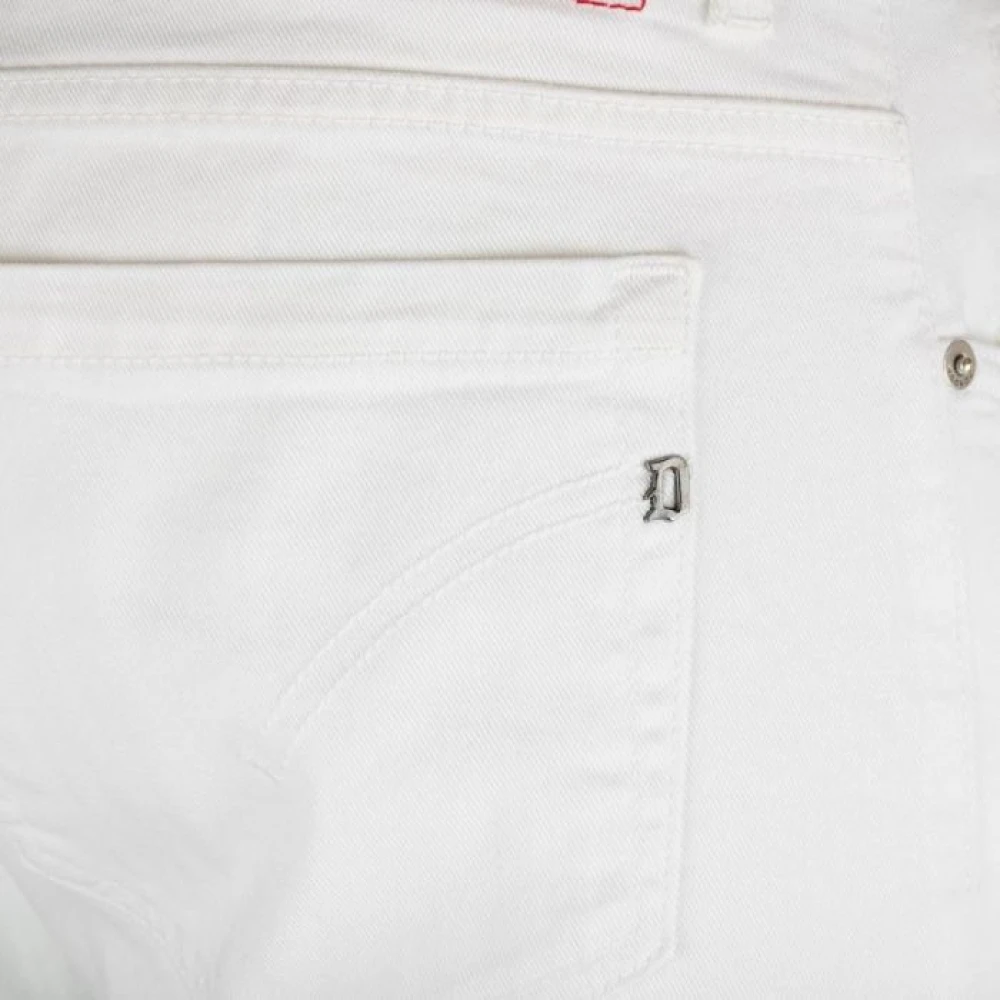Dondup Witte Skinny Fit Jeans White Heren