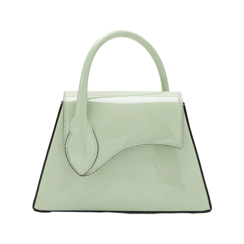 Biagini Mint Handtas met Afneembare Schouderband Green Dames