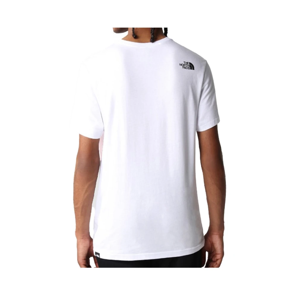The North Face Klassiek Katoenen T-shirt White Heren