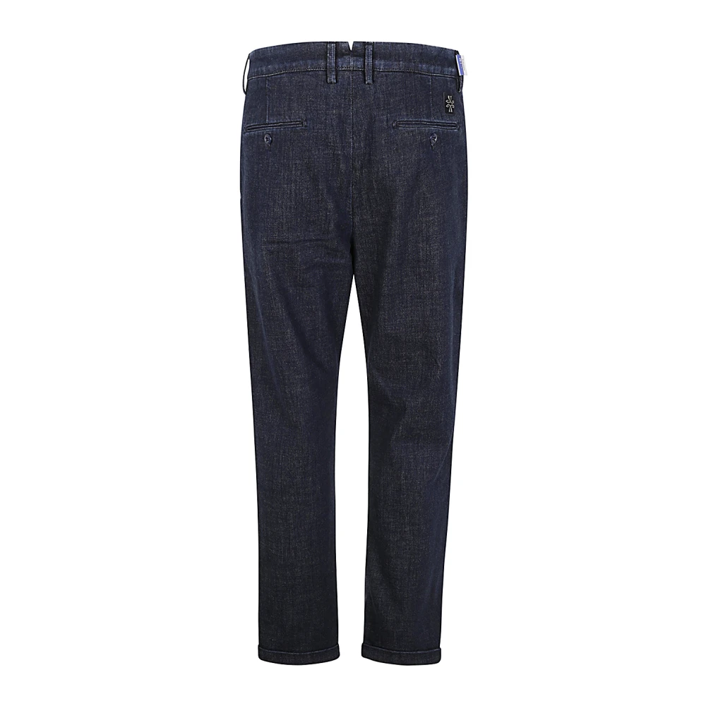 Jacob Cohën Slim Crop Pencil Pant Blue Heren