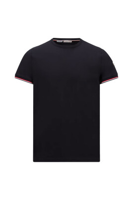 tricolour-trimmed-t-shirt