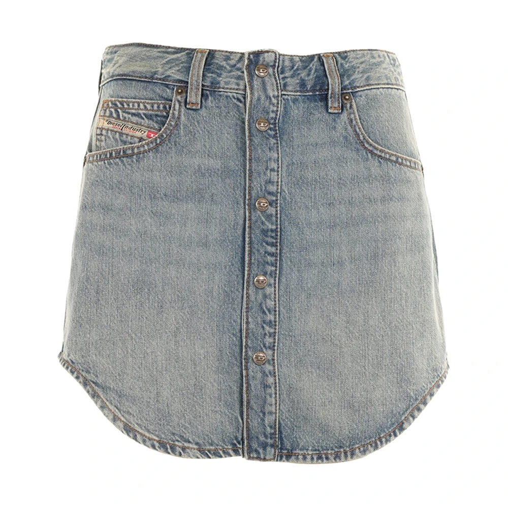 Diesel Donna Blu De-Ard Denim Skirt