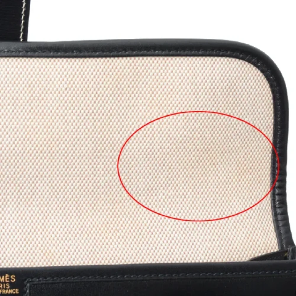Hermès Vintage Pre-owned Leather clutches Black Heren