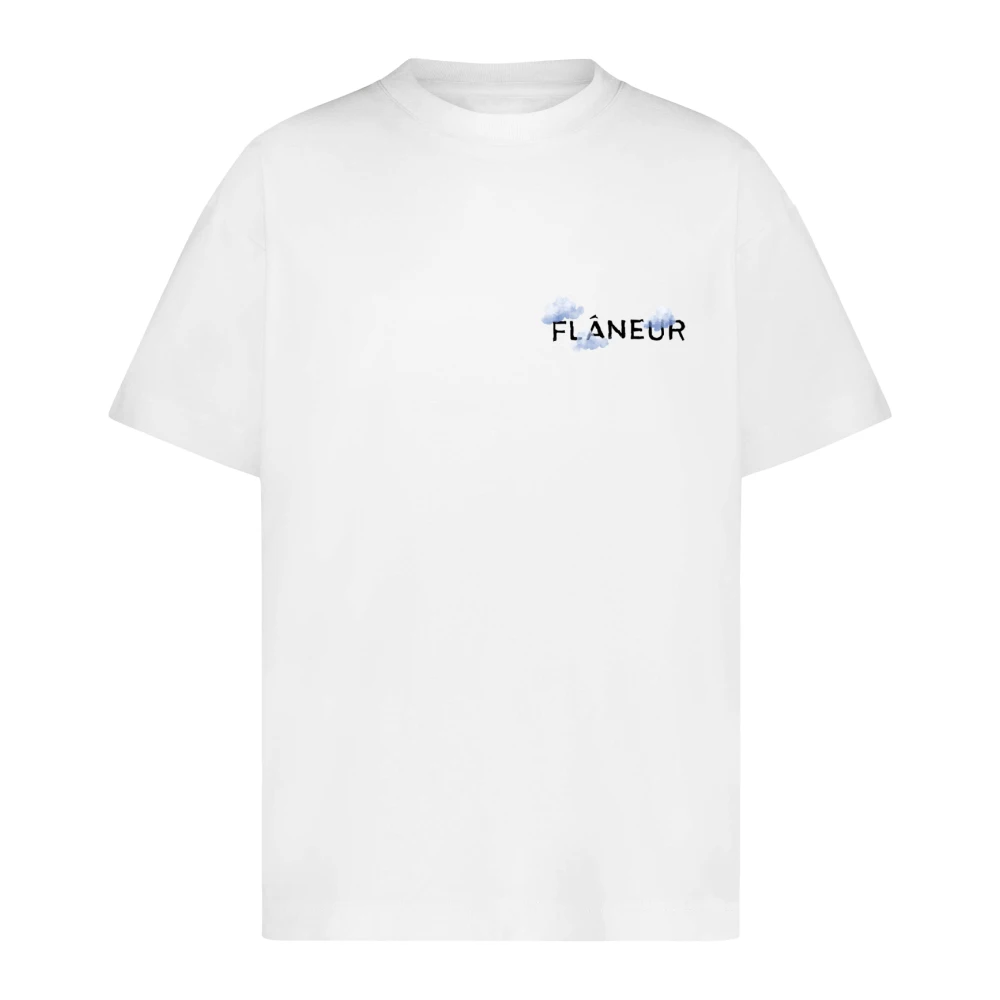 FLÂNEUR Aéronautique White T-Shirt White, Herr