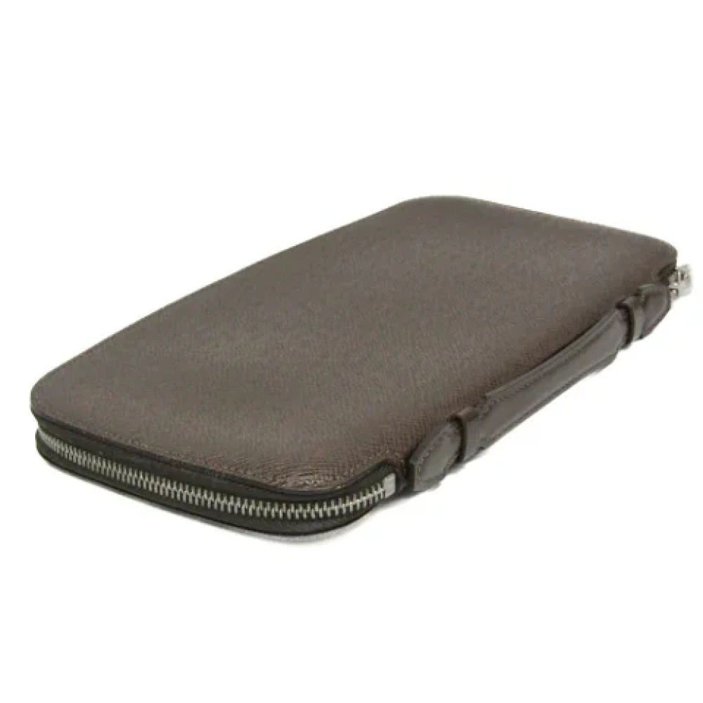Louis Vuitton Vintage Pre-owned Leather wallets Brown Heren