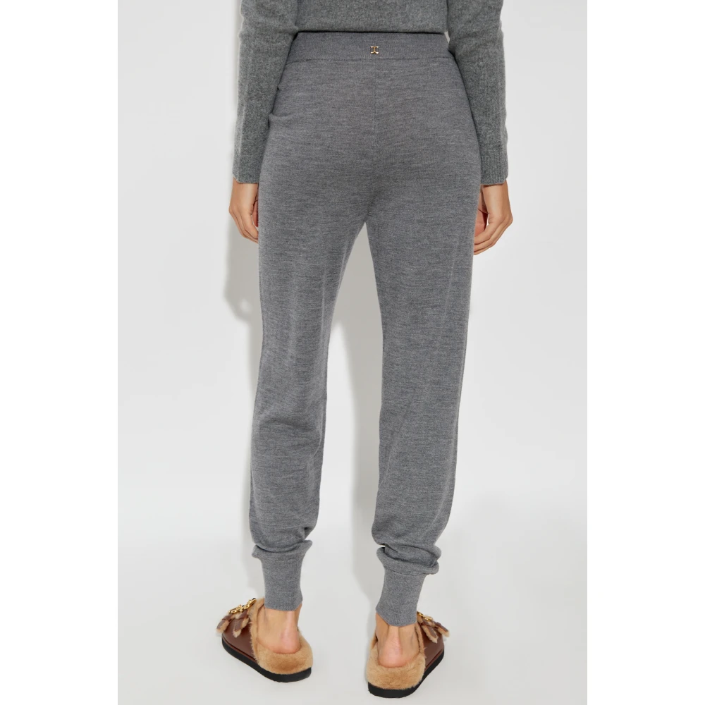 Chloé Wollen broek Gray Dames