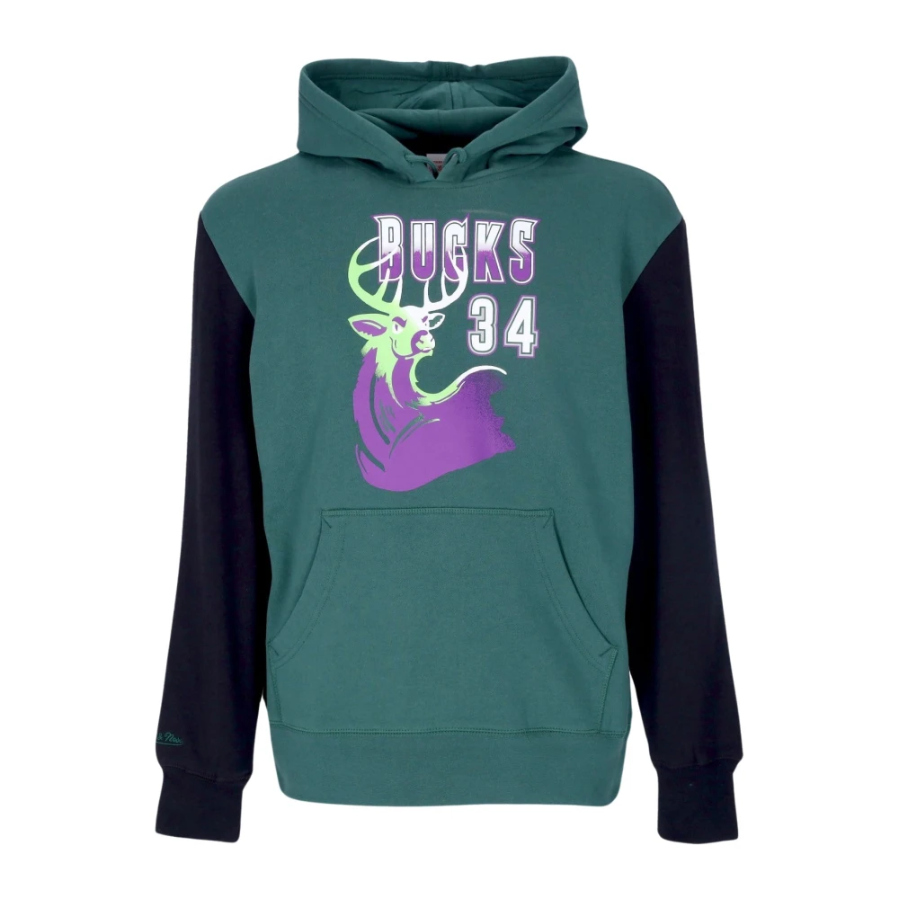 Mitchell & Ness NBA Mode Fleece Hoodie 1996 Green Heren