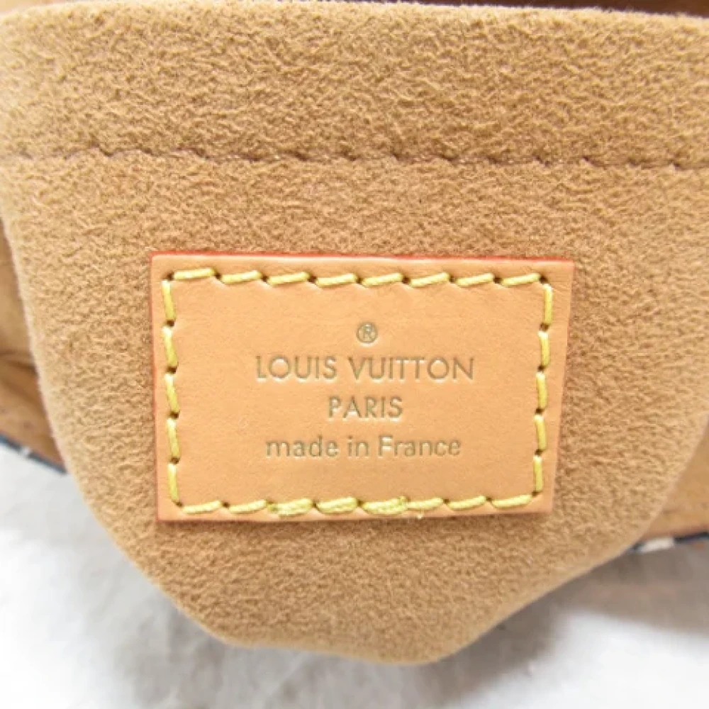 Louis Vuitton Vintage Pre-owned Leather shoulder-bags Blue Dames