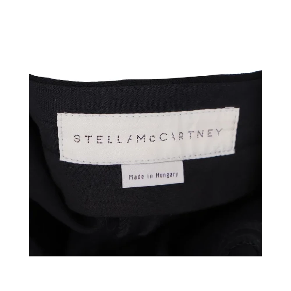 Stella McCartney Pre-owned Wool bottoms Black Dames