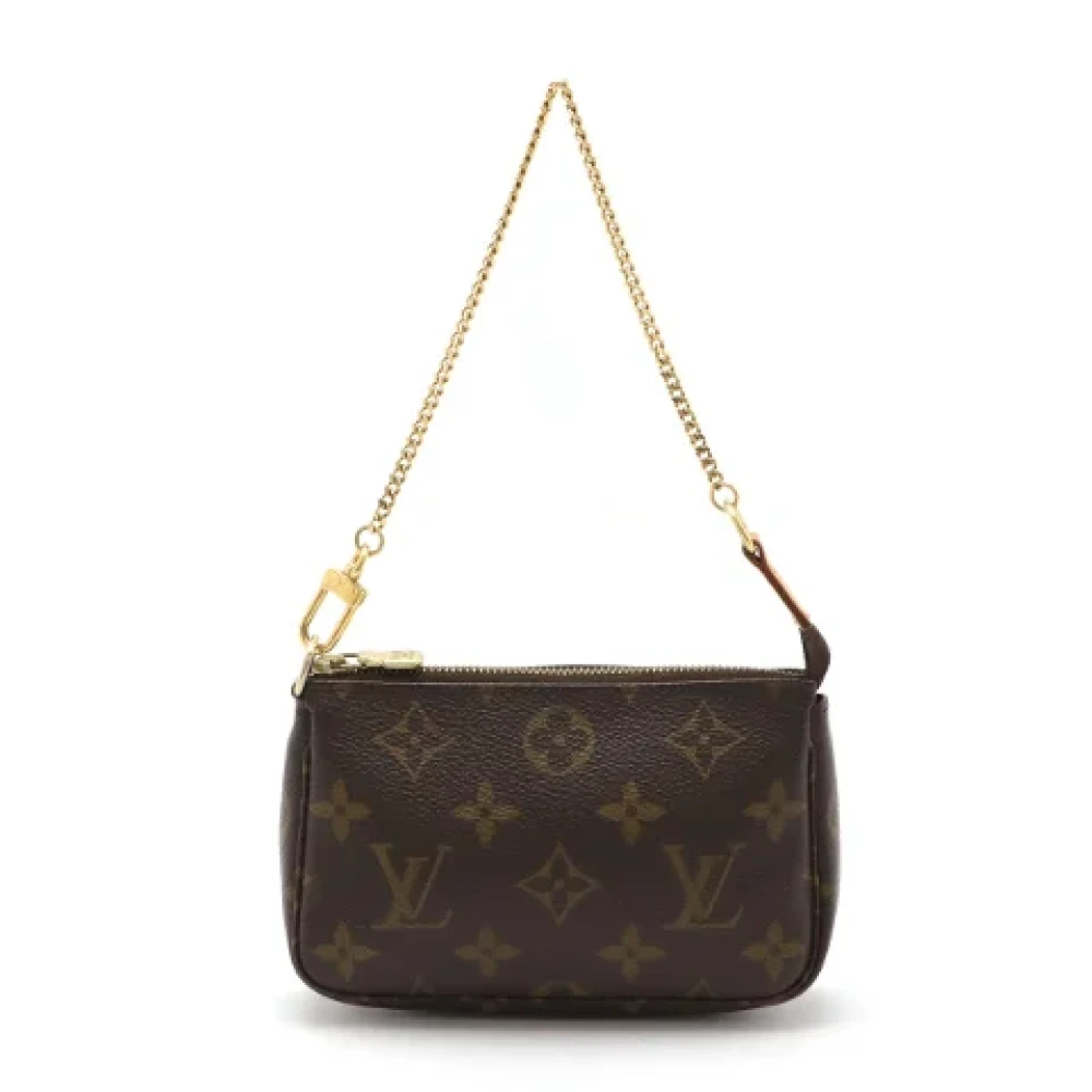 Louis Vuitton Vintage Pre-owned Canvas louis-vuitton-bags Brown Dames