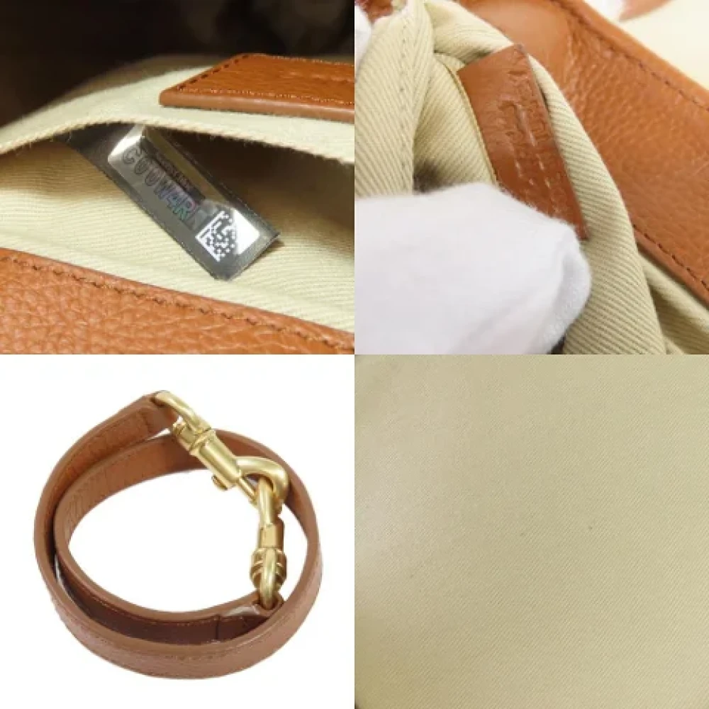 Chloé Pre-owned Leather backpacks Brown Dames