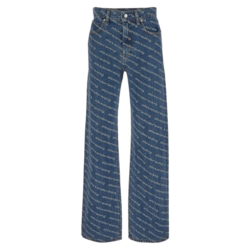 Alexander wang Dames Denim Mode Blue Dames