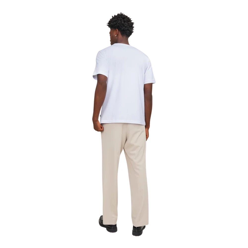 jack & jones Urban Edge T-shirt Korte Mouw White Heren