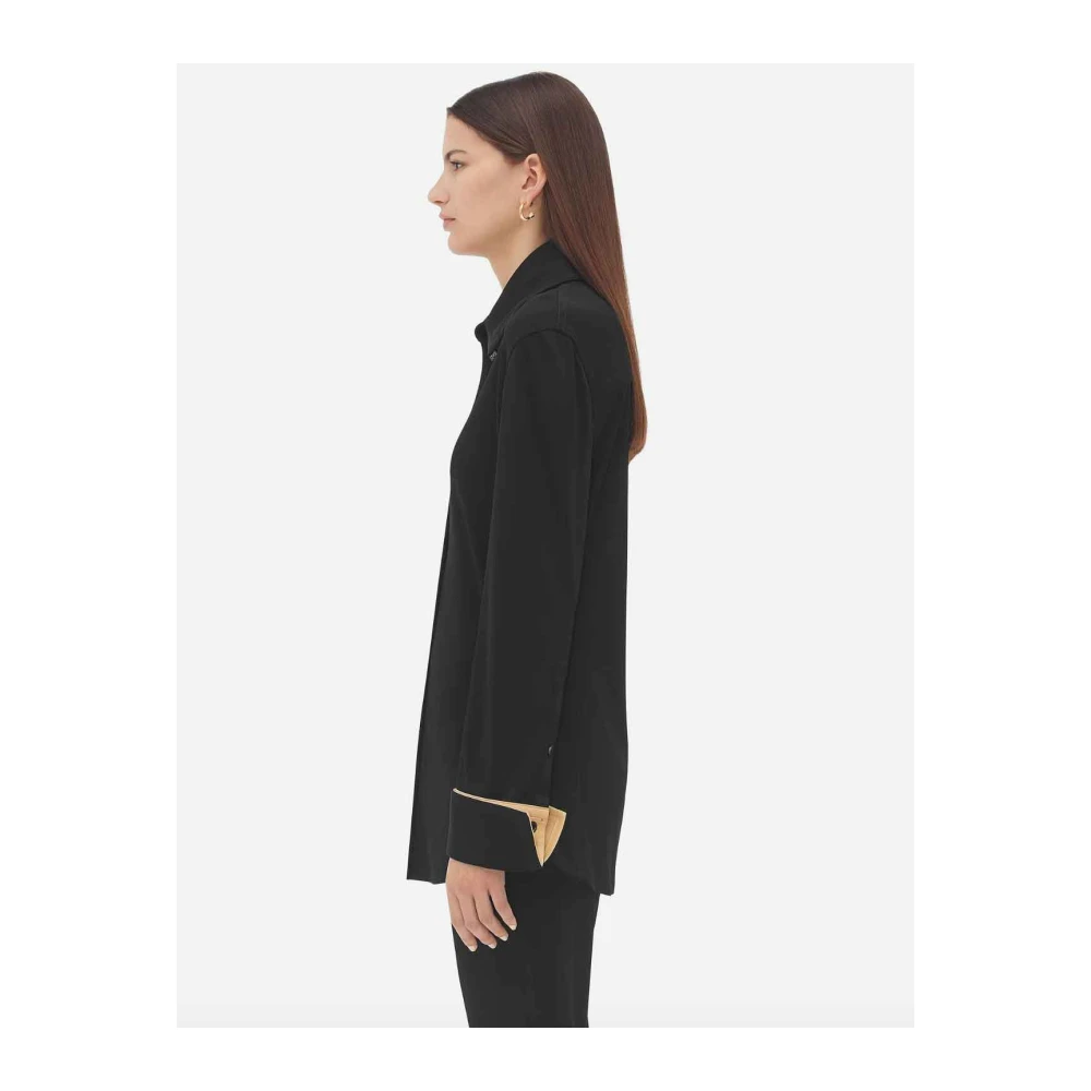 Bottega Veneta Zwarte Shirt voor Mannen Black Dames