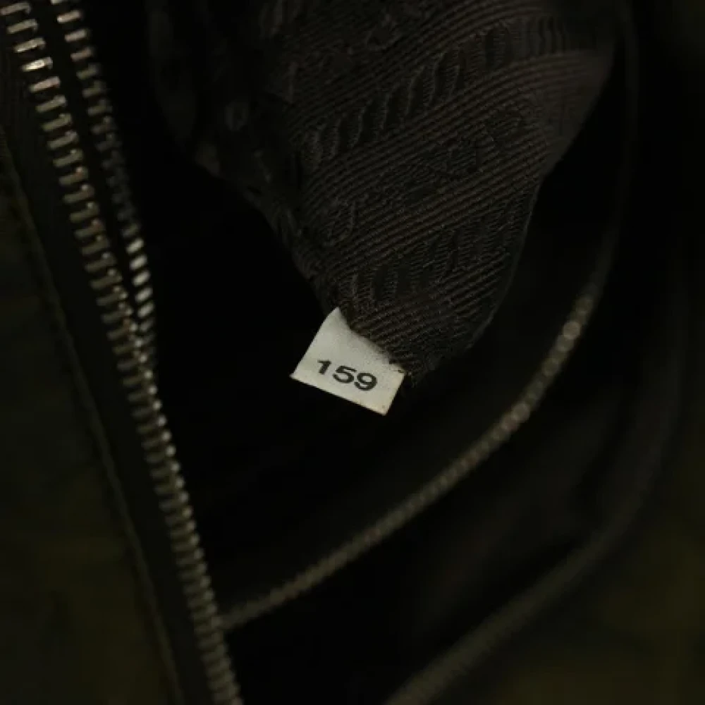 Prada Vintage Pre-owned Coated canvas prada-bags Brown Dames