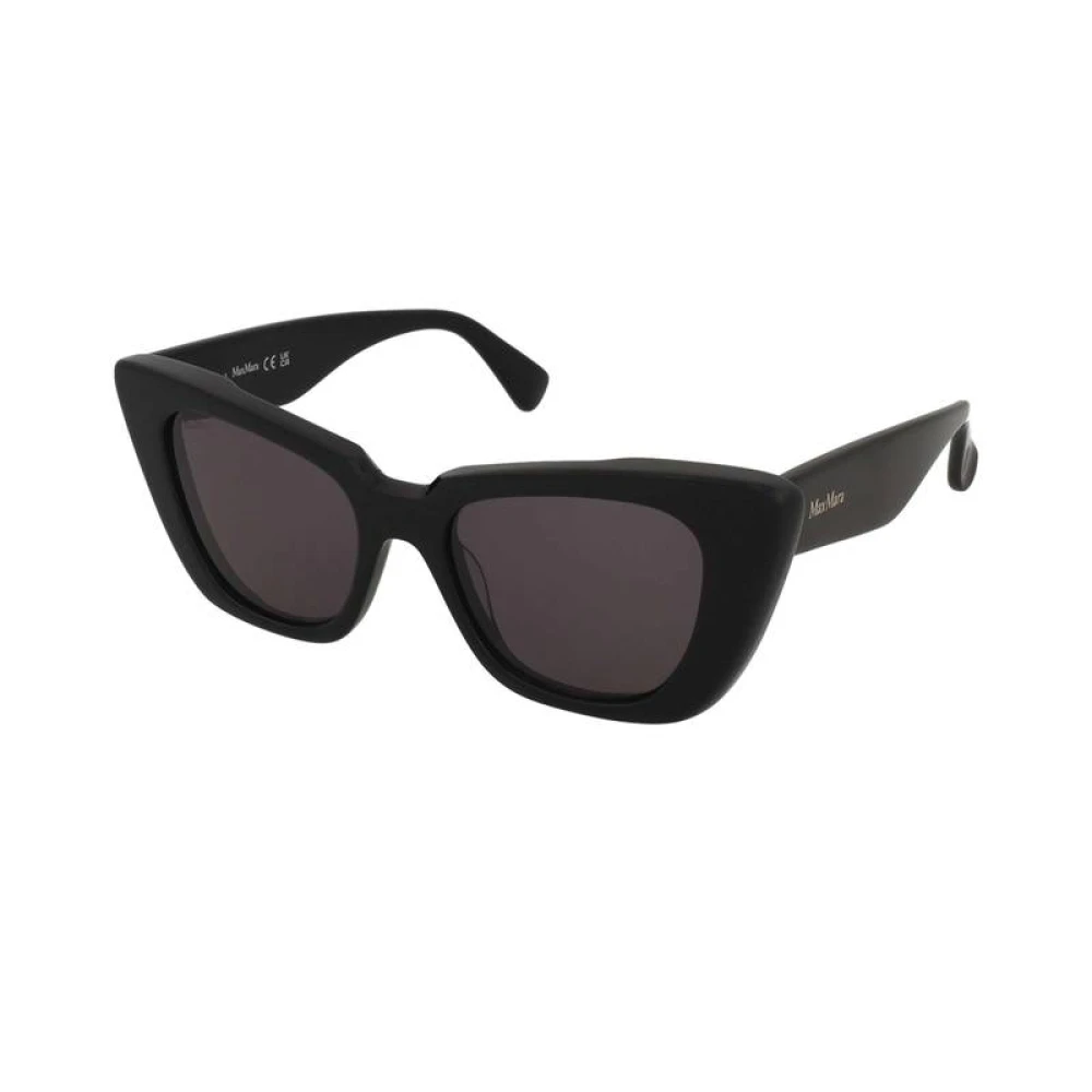 Max Mara Unisex Black Sunglasses, 50 Mm, Sunglasses