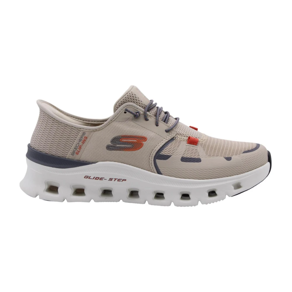 Skechers Flan Sneaker Heren Schoenen Beige