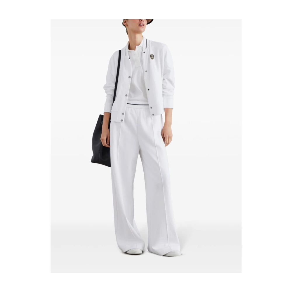 BRUNELLO CUCINELLI Witte sportbroek White Dames