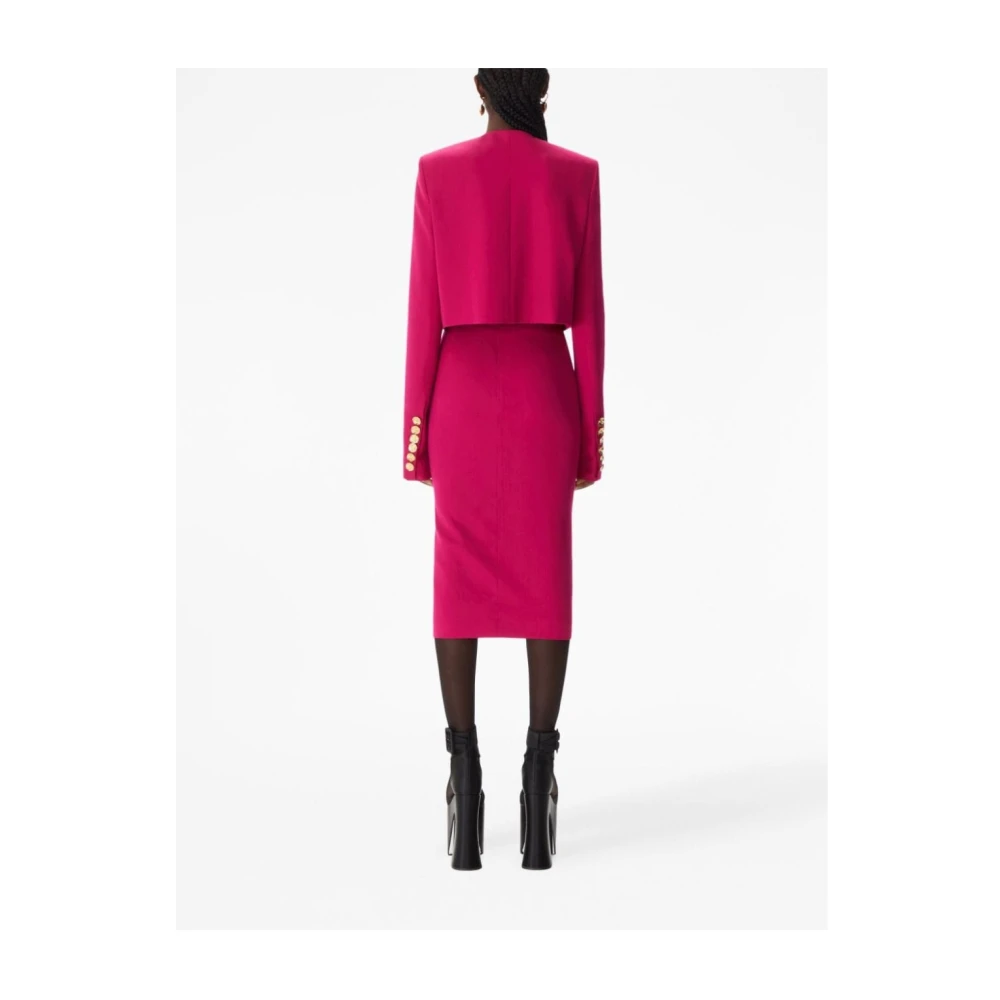 Nina Ricci Stunning Wool Jacket in Fuchsia Pink Dames