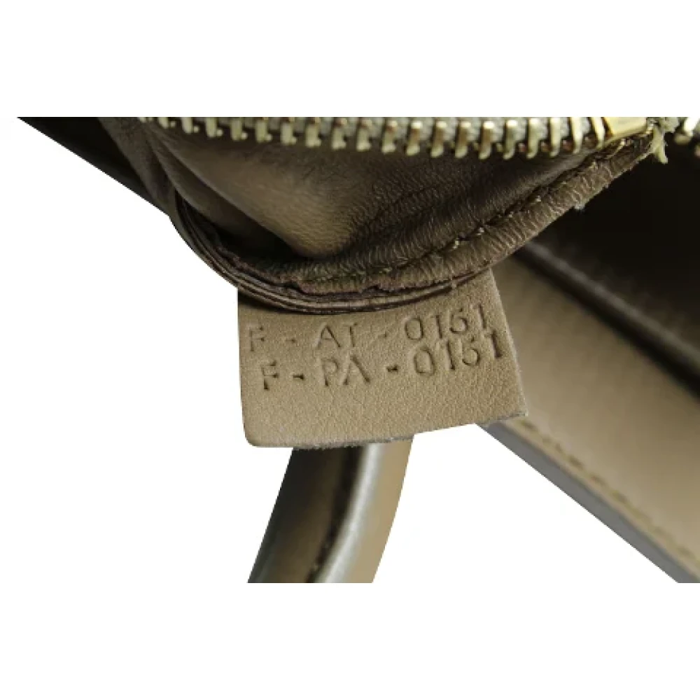 Celine Vintage Pre-owned Leather celine-bags Brown Dames