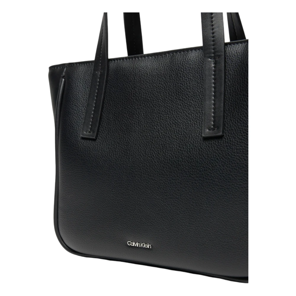 Calvin Klein Jeans Zwarte Schoudertas Herfst Winter Black Dames