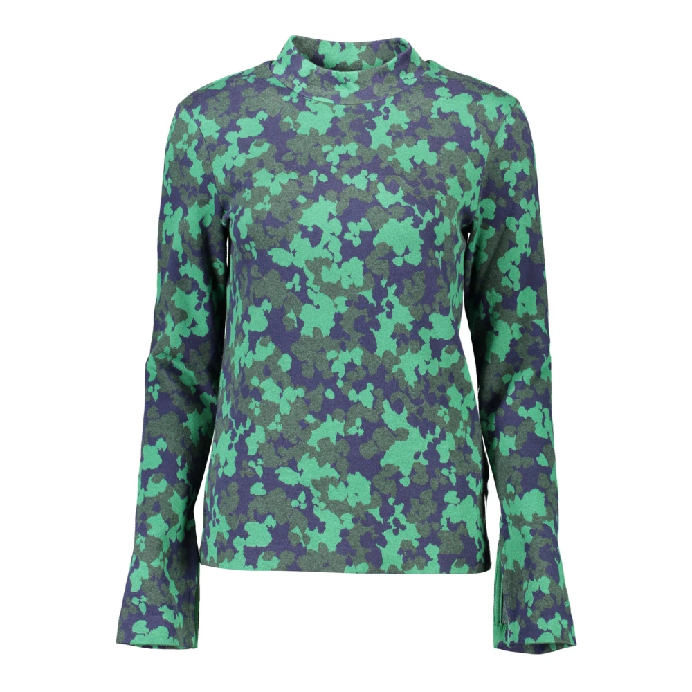 Gant Green Long Sleeve Logo Jumper - Female - Long Sleeve T-Shirts - Green - Xs - Tops - Image 3
