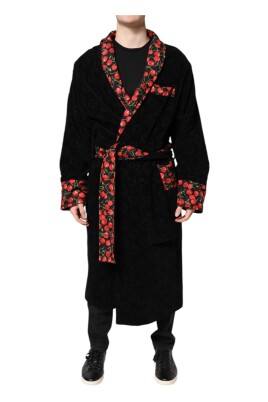 sort-cherry-print-wrap-robe-jakke