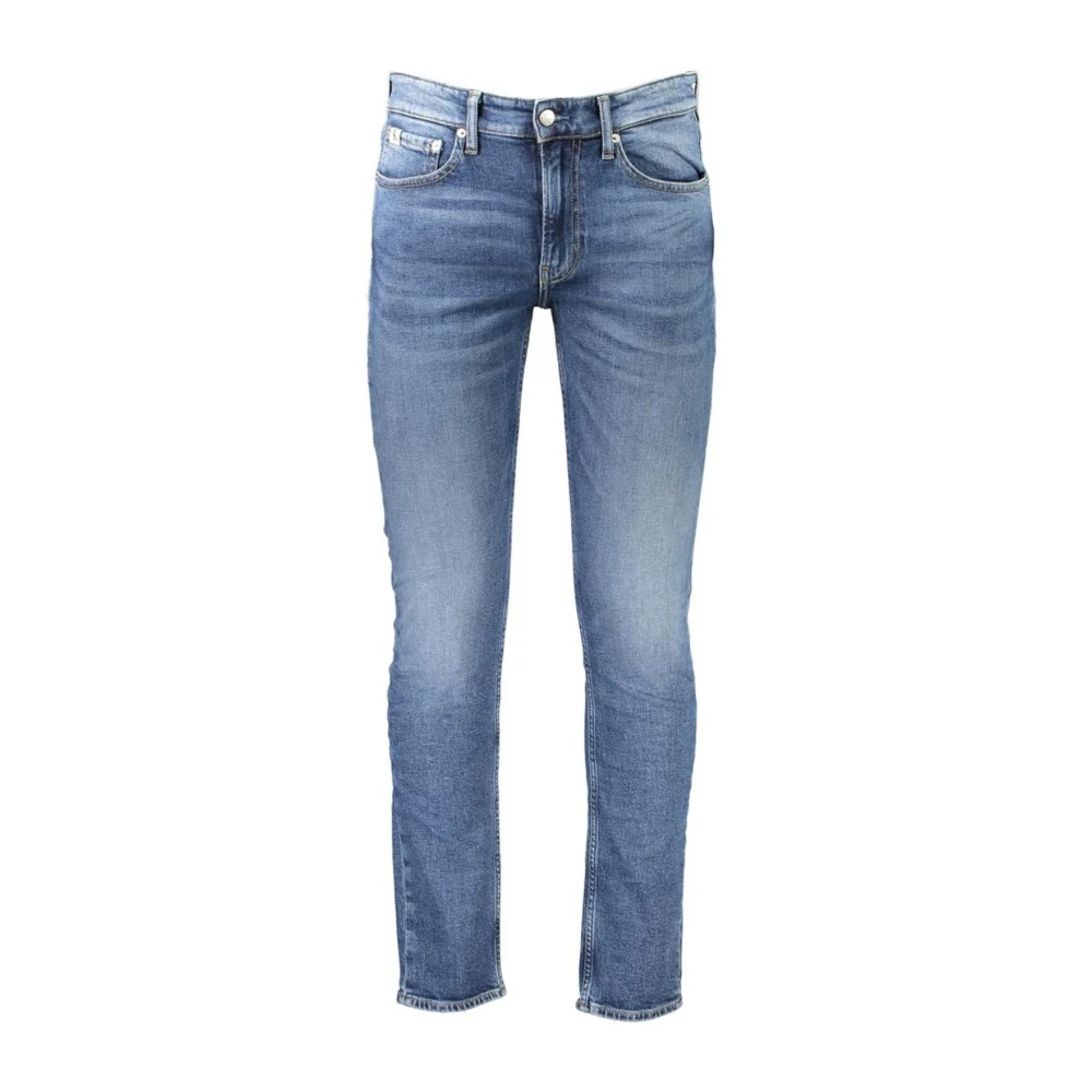 Calvin Klein Men's Blue Slim Fit Jeans,, Slim Fit Cotton Jeans W30 L32
